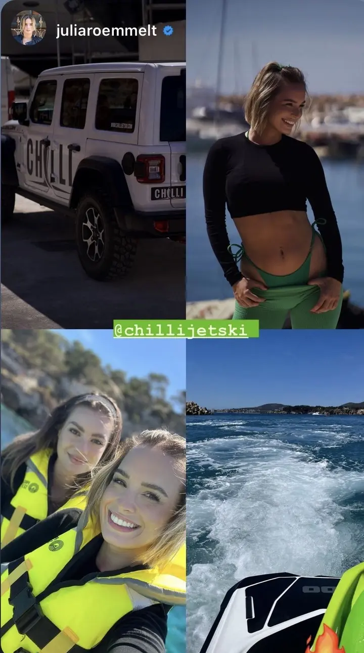 Julia Roemmelt en CHILLI Jetski